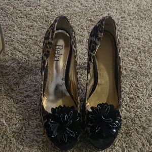 Reba Cheetah Print Heels